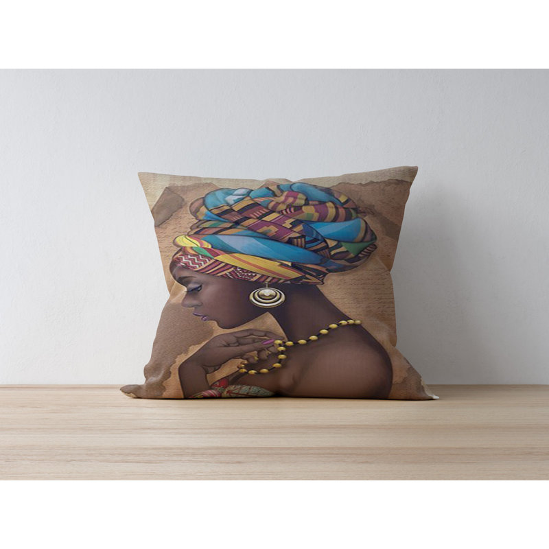 Decorative Cushion Cover, 50% Polyester / 50% Cotton, 16.9 x 16.9 Inches | Digital Print Design, Machine Washable at 86°F | Perfect for Home Decor, Living Room, and Bedroom Accent, Soft and Durable Fabric