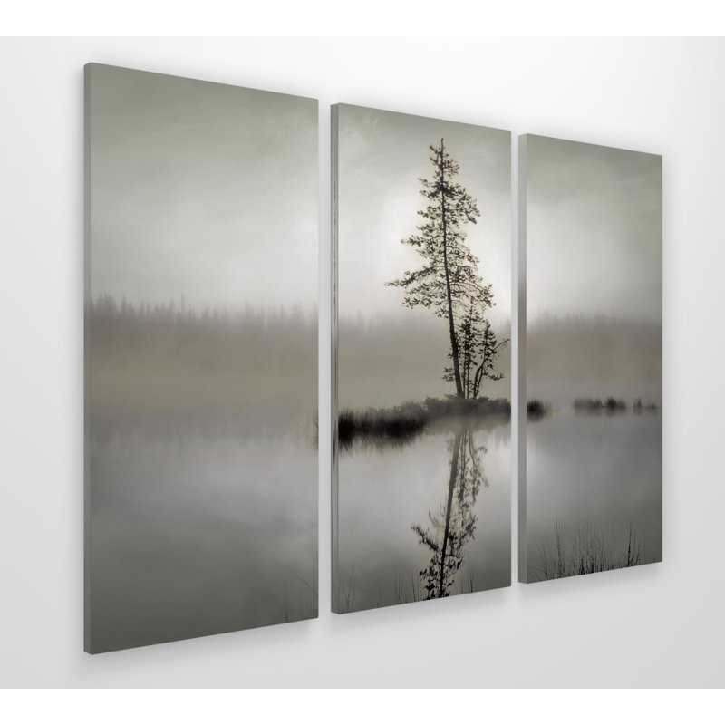 «Sunrise Reflection», reproduction d'impression sur toile, H 32 po x l 48 po