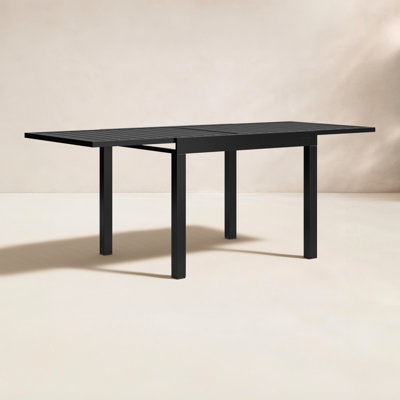 Aiden 79" Extendable Patio Dining Table