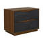 Kayner 2-Drawer Nightstand - Charcoal