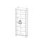 Ensemble de bibliothèques standard H 78,35 "x l 30,73" Madrid, blanc Madrid-132134438