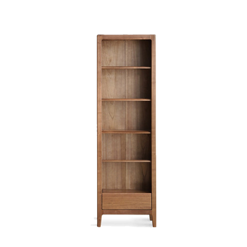 Bibliothèque en noyer de style rétro