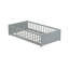 Lit plateforme simple en bois avec porte-livres et porte-livres-1244613087