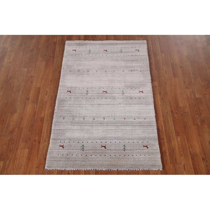 Tribal Gabbeh Indian Rug 3x5