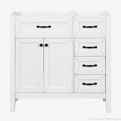 Base de meuble-lavabo simple 35,5 po seulement