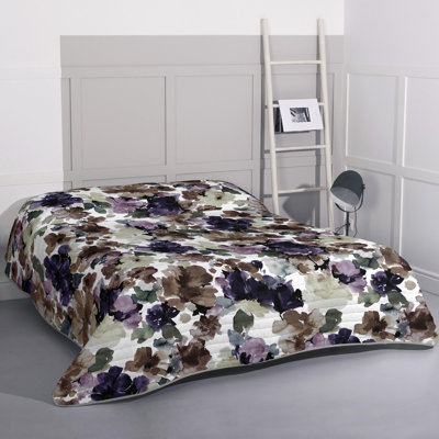 Dates Cotton No Pattern Bedspread