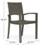 Chaises de patio grises - fabriquées avec une attention particulière portée aux détails des sièges d'extérieur en bois