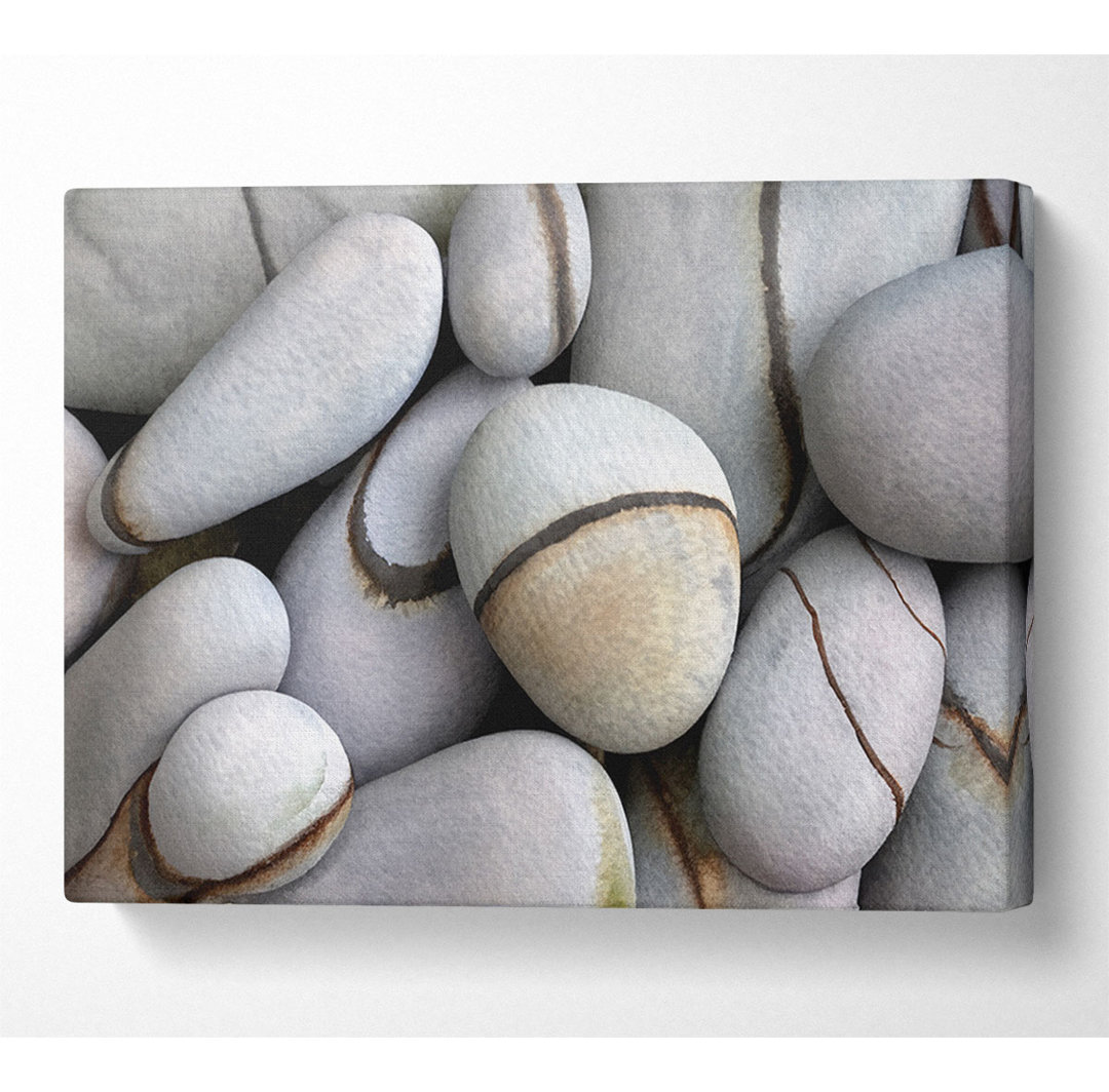 Felsen - Kunstdrucke auf Leinwand - Wrapped Canvas