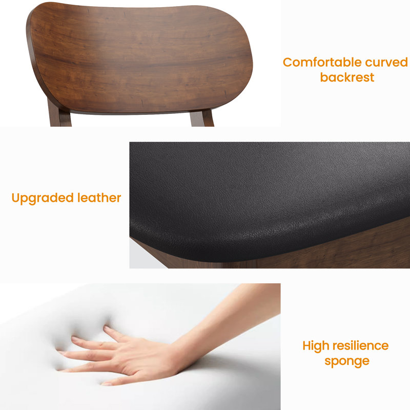 Rea 5- Piece Dining Set, Brown