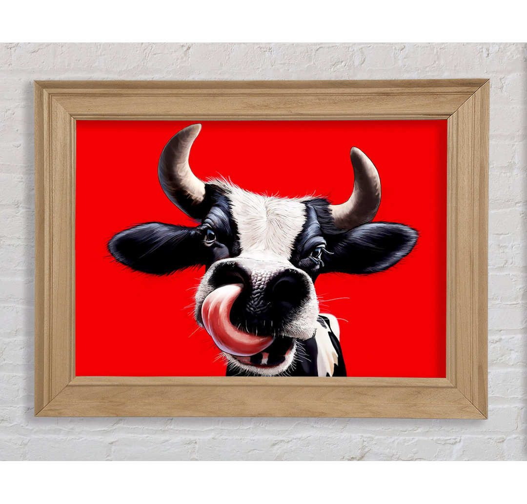 Cow You Do This - Bilderrahmen Kunstdrucke