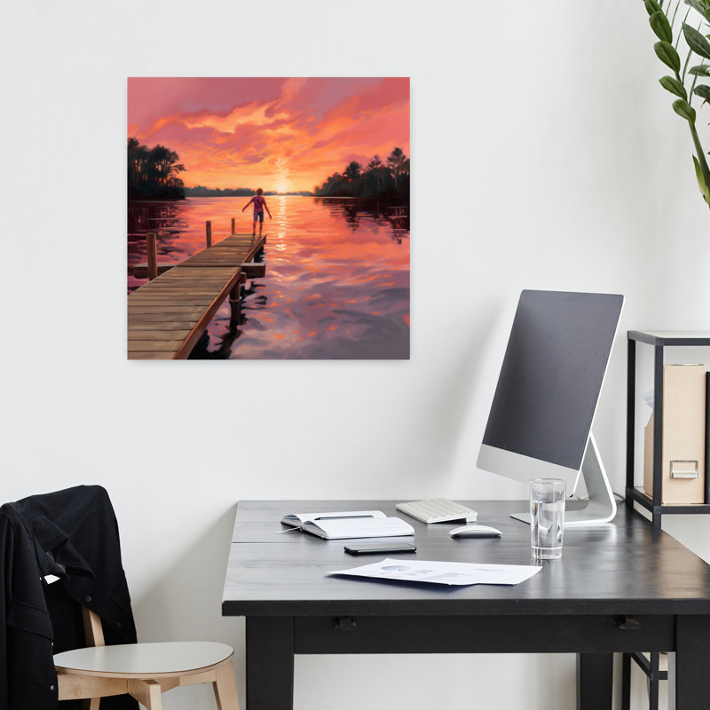 Art contemporain Art contemporain contemporain, H 18 po x l 18 po