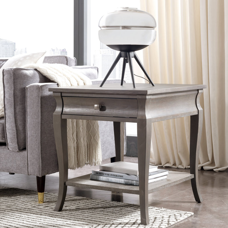 Table de bout avec tiroir Luna