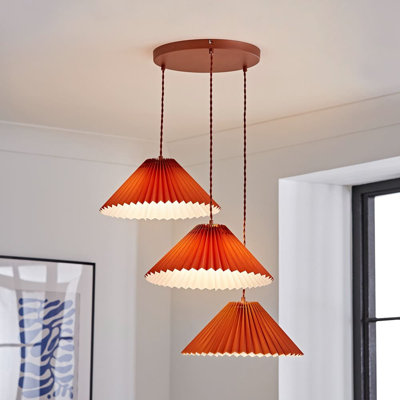 Kameron 3 - Light Painted Shaded Pendant