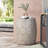Outdoor Lightweight Concrete Side Table