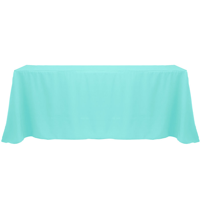 Nappe de couleur unie, 120 po x 90 po, Bleu des Caraïbes, 1