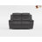 Kaniel " Modern and Contemporary Top Grain Leather Power Double Reclining Loveseat with One-Touch Power Control, USB Charging Ports-731611527