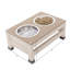 Niche pour chien en bois massif Martell