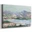 Pastel Mountain View I-Gallery Wrapped Canvas-120766291
