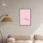 Art mural rose sur toile, "Girlendance"-107451370-107451386