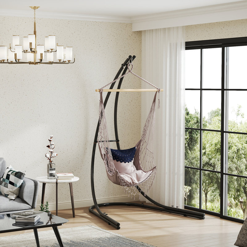 Support de hamac, support de chaise en acier seulement avec base large