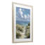 Impressionnistes impressionnants sous un chemin de plage encadré sous verre, design par Petal Prints Design-130831602-130831604