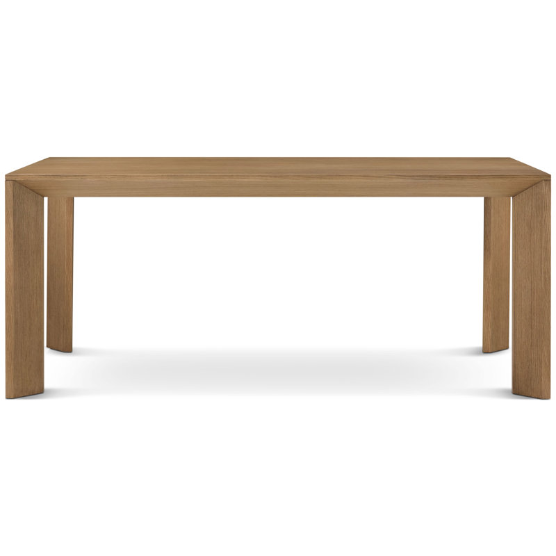 Lisbon Dining Table, Natural, 30" H x 70.87" L x 35.43" W