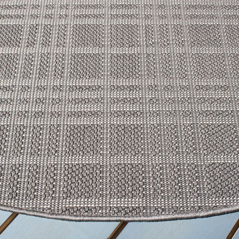Tapis intérieur / extérieur Abass Performance, Rond 6 pi 7 po