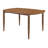 Whisten Walnut Solid Wood Dining Table