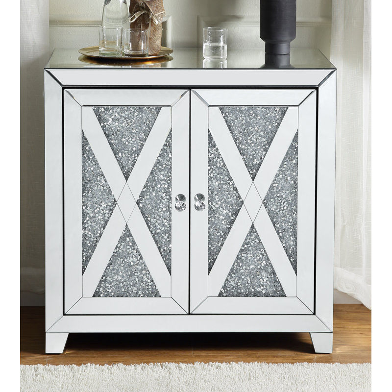 Bailee 32'' Glass Top Console Table
