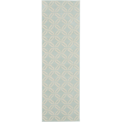 Tapis vert Sheron Eclectic Bohemian