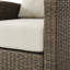 Chaise de terrasse avec coussin Almaguer Furniture