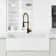 Edison 19" H 1-handle Pull-Down 2-Function Sprayer Kitchen Faucet