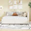 Upholstered Daybed With 2 Storage Drawers Sofa Bed Frame No Box Spring Needed-1288867432