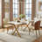 Quatrell Side Chair in Brown/Cream
