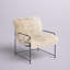  Chaise en peau de mouton véritable-2135113825