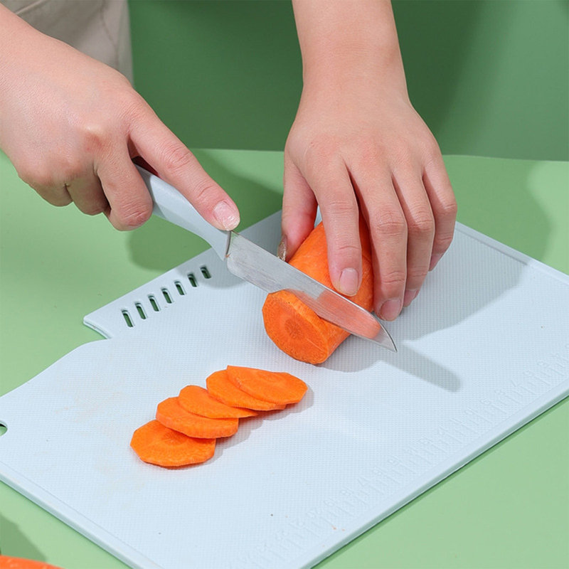 Ensemble de couteaux à fruits, planche à découper, ensemble d'outils de découpe ménagers, planche à découper portable, fournitures de cuisine, ensemble de planche à découper portable