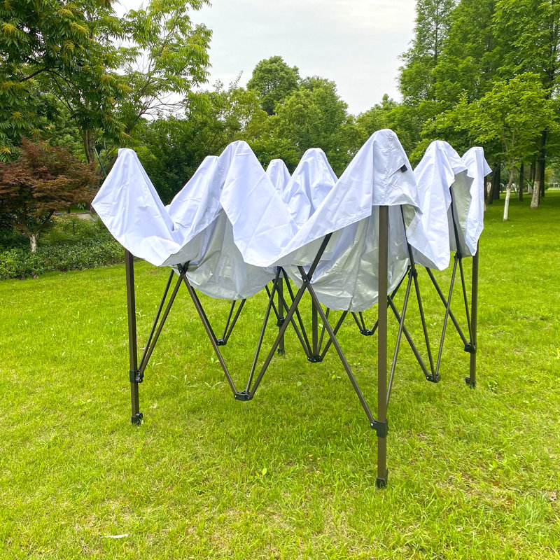 10 Ft. W X 10 Ft. D Steel Pop-Up Canopy