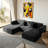 111" U/L Shape Cloud Modular Sectional Sofas-381107495