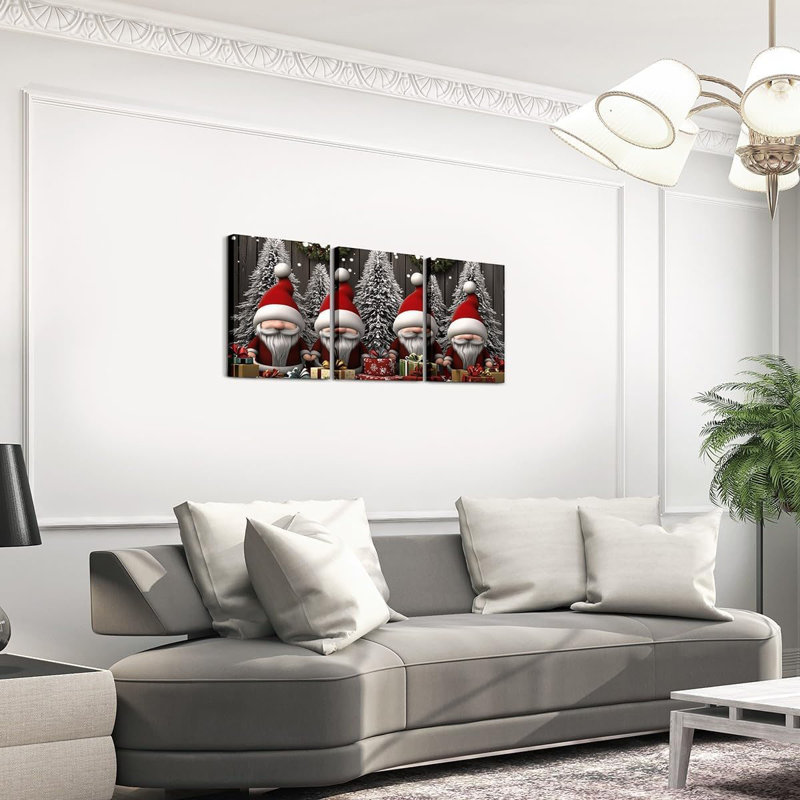 3 Piece Wrapped Canvas Print