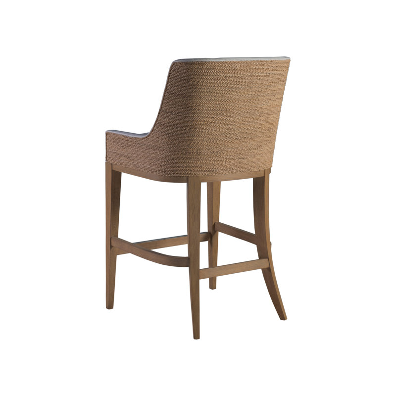 Simpatico Woven Back Stool, Bar Stool (30.5" Seat Height)