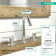 Logis Widespread Bathroom Faucet with Drain Assembly