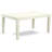 9 Piece Dining Table Set Includes a Rectangle Dining Room Table with Butterfly Leaf and 8 Wooden Seat Chairs, Linen White-32060882-49666888