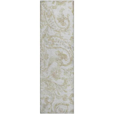 Premium Machine Washable Prisco Beige Rug