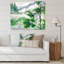 Lac - peinture sur toile-67463680-67463692