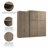 Arlex 101W Queen Wall Bed with 36W Storage Unit with Doors-88513609