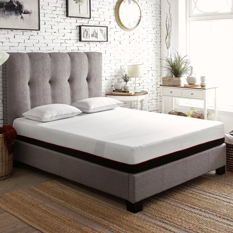 Cooling Copper Infused Memory Foam Adult Mattress, 10'', Queen