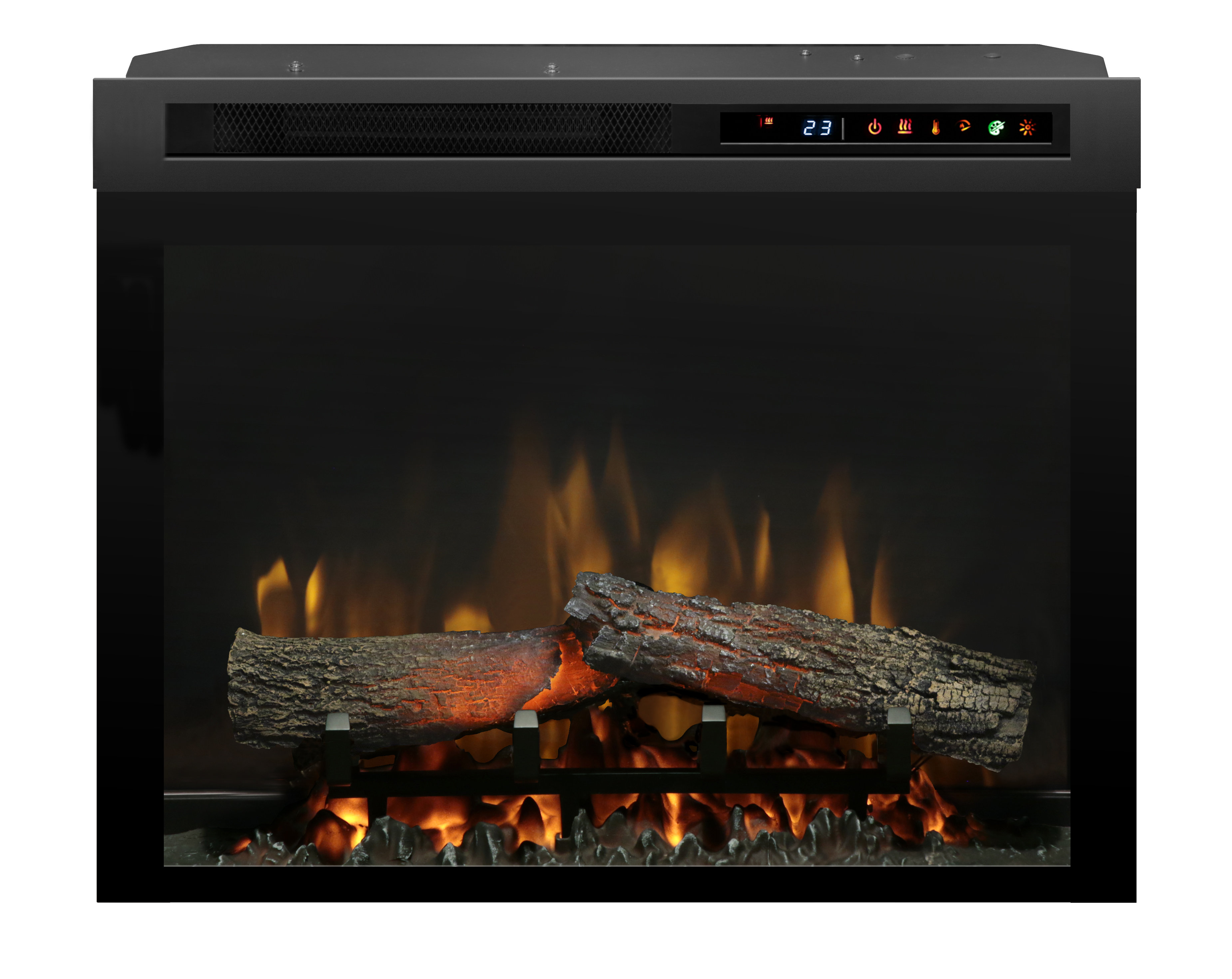 Dimplex Multi-Fire XHD Contemporary Plug-In Electric Fireplace Insert -  Realistic Flames, 1000 SQ FT u0026 Reviews - Wayfair Canada