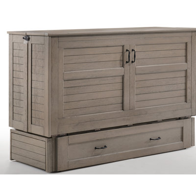 Lit-armoire avec grand lit Luka