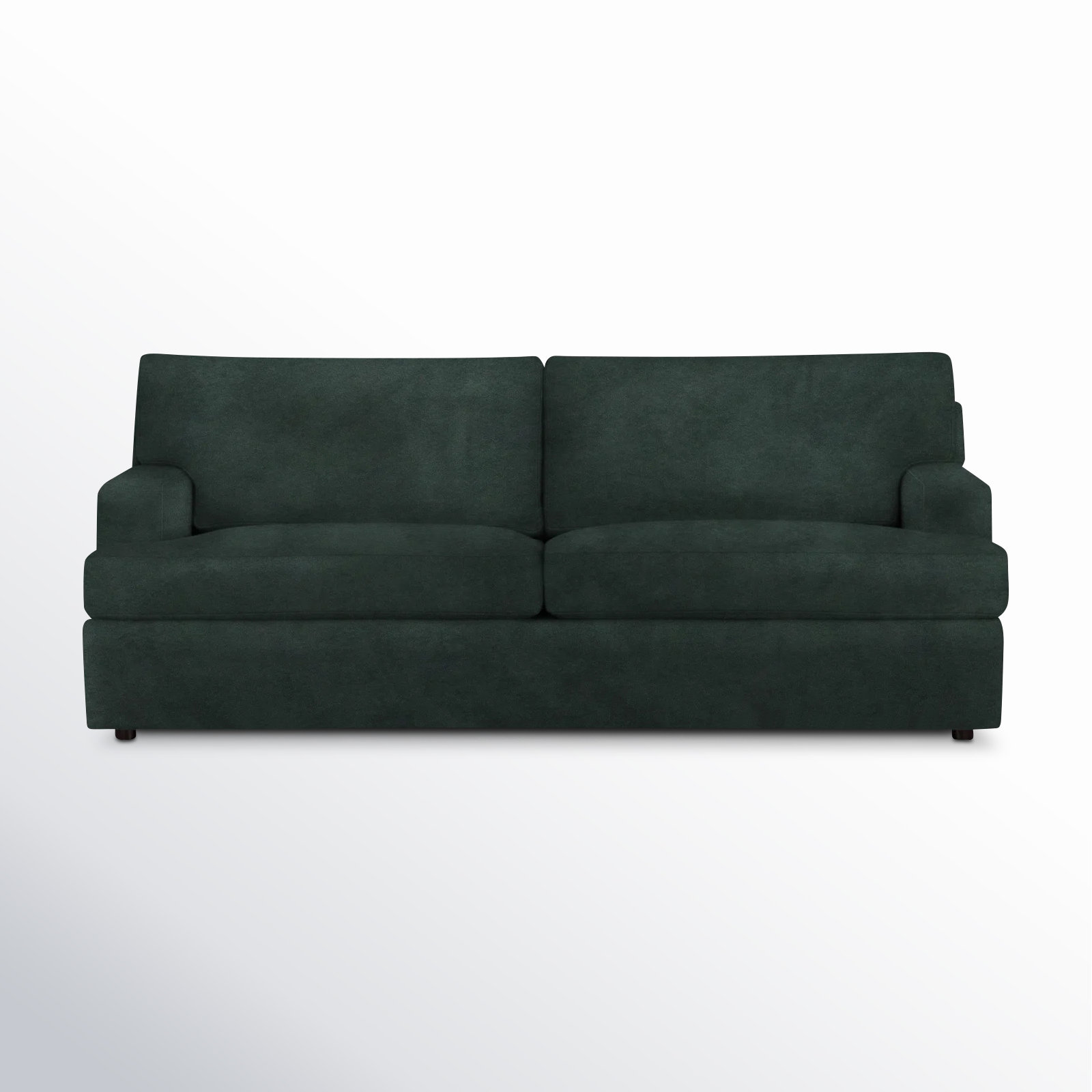 Cleo 84" Velvet Sofa, Bella Hunter Performance Velvet