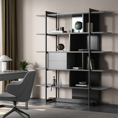 Bibliothèque simple de style italien